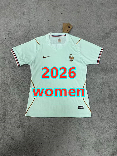 France Away Women Fans Version Jersey S-2XL