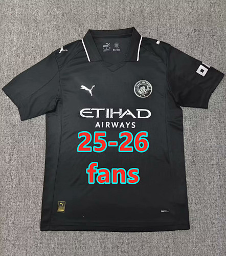 25-26 Manchester City Away Fans Version Jersey S-4XL