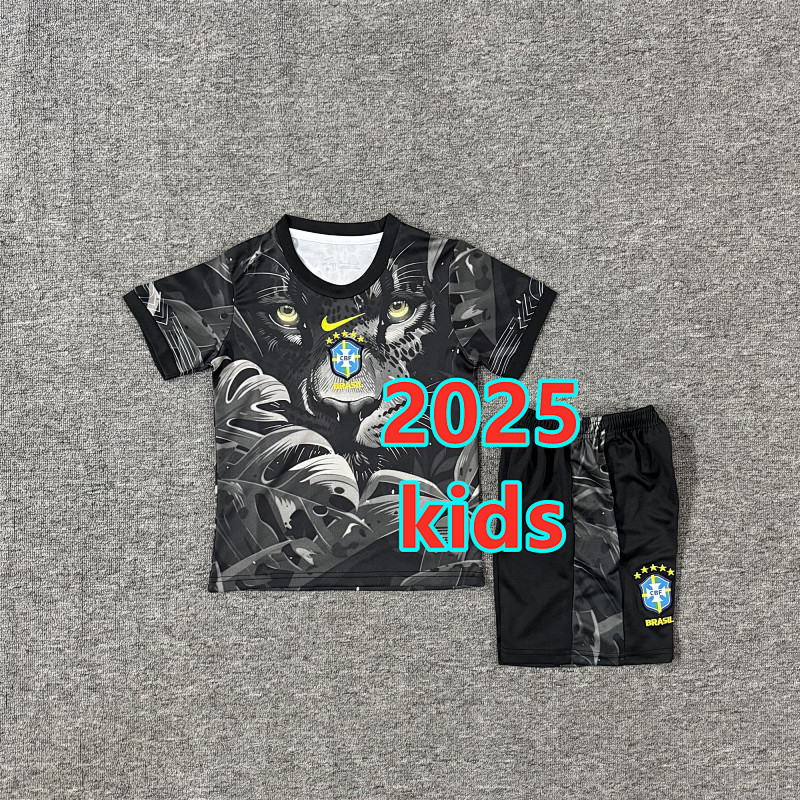 Brazil Special Kids Jersey+shorts Kit 16 -28