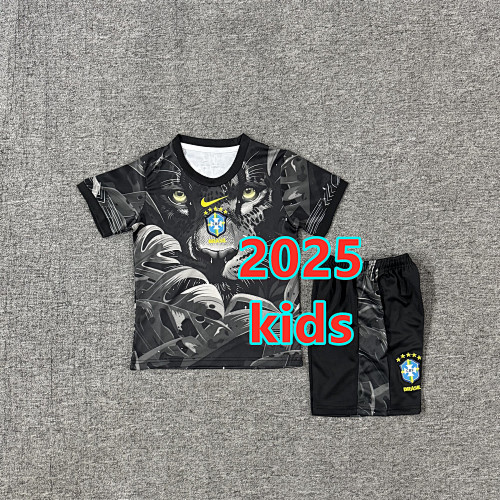 Brazil Special Kids Jersey+shorts Kit 16 -28