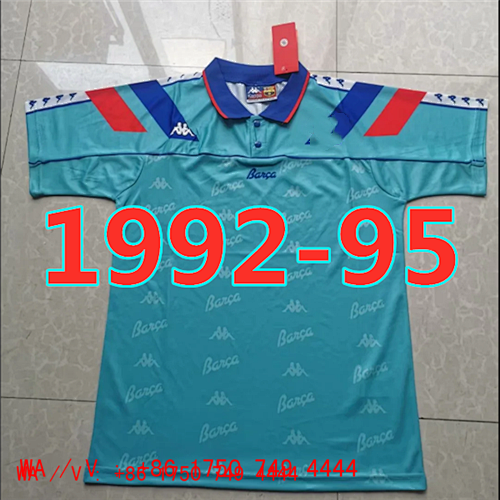 Barcelona Retro TopThai Quality Away Jersey S-2XL