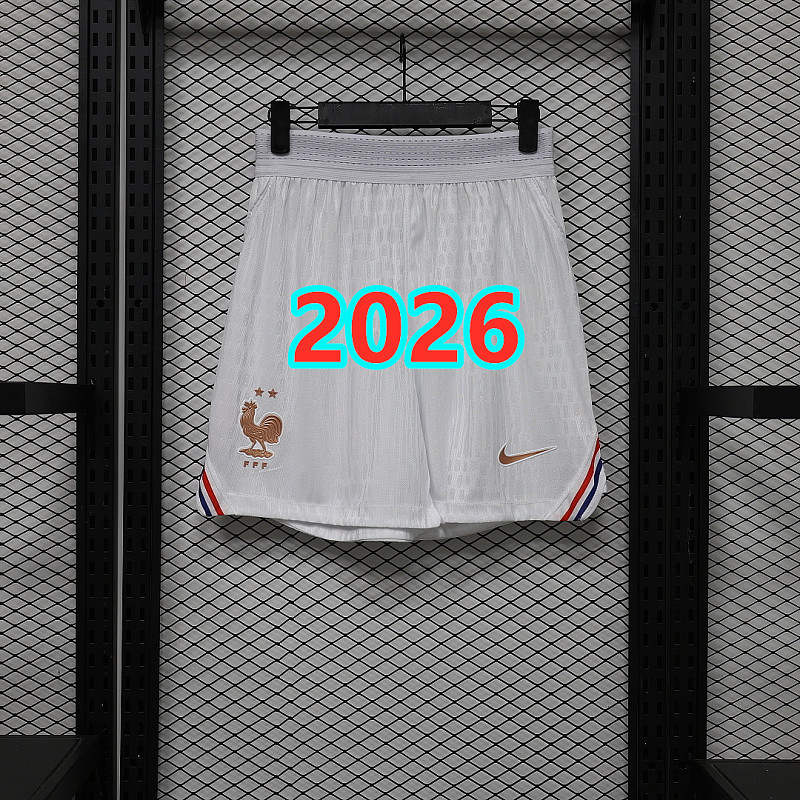 France Home Player Version Shorts S-3XL