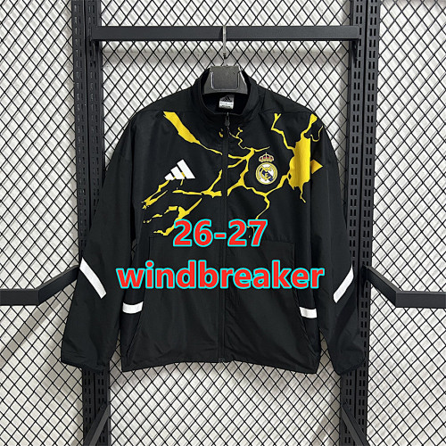 26-27 Real Madrid Windbreaker S-2XL