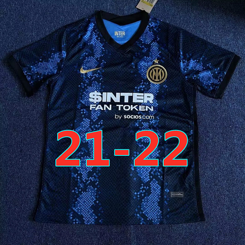 Inter Milan Retro 21-22 Home Jersey S-2XL