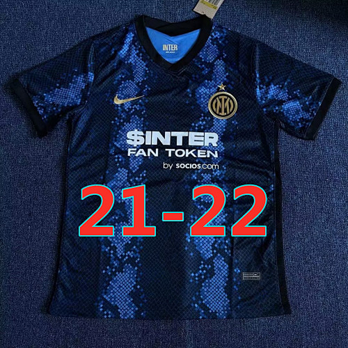 Inter Milan Retro 21-22 Home Jersey S-2XL
