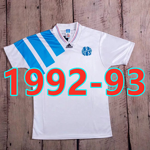 Marseille Retro Home Jersey S-Xl