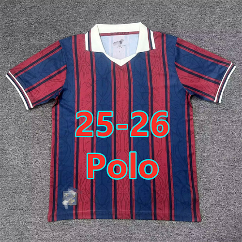25-26 Barcelona Polo Jersey S-2XL Polo