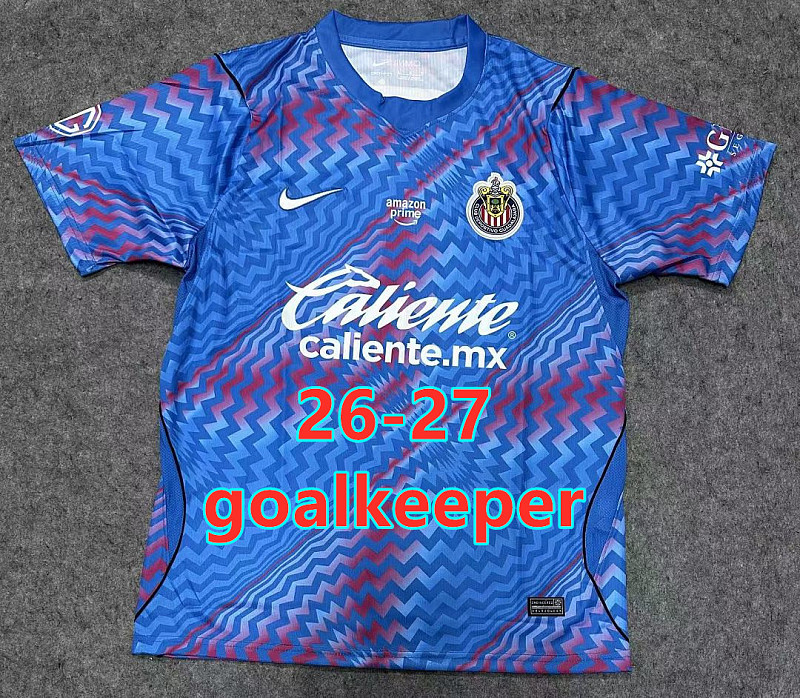 26-27 Chivas Goalkeeper Fans Version Jersey S-4XL