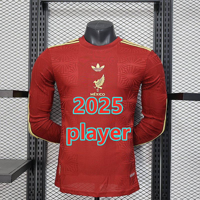 Mexico Special Player Long Sleeve Jersey S-4XL