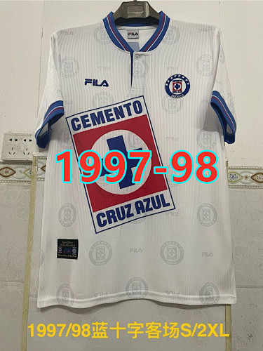Cruz Azul Away Retro Jersey S-2XL