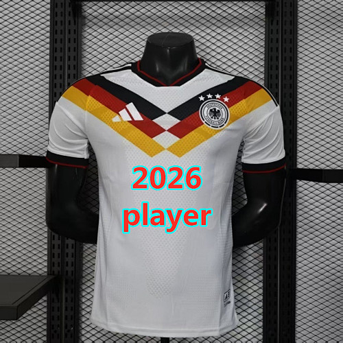 Germany Home Player Version Jersey S-2XL