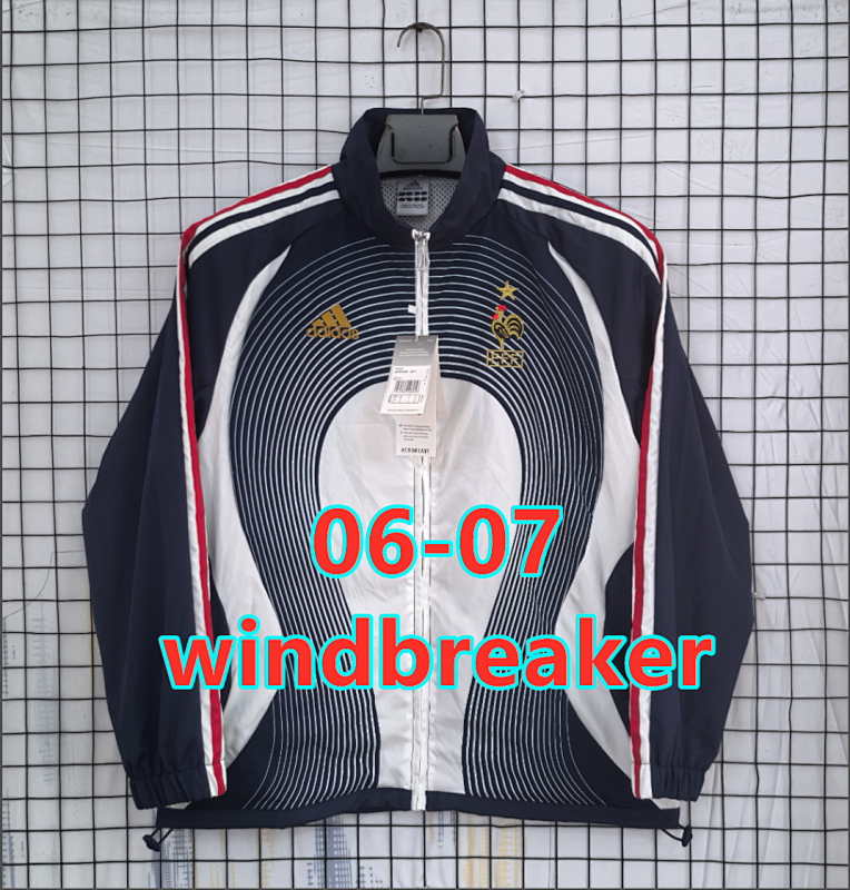 06-07 France Retro Windbreaker S-2XL