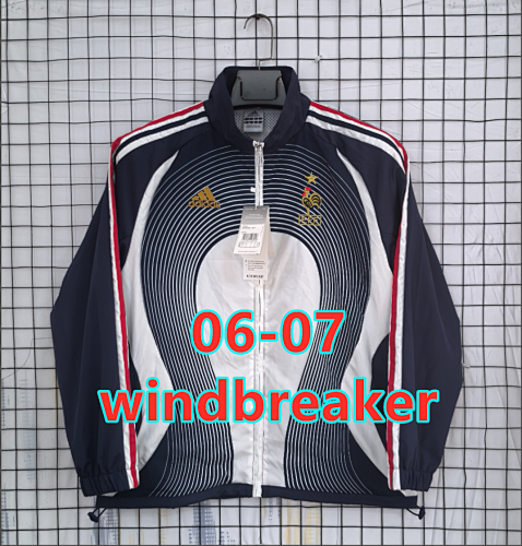 06-07 France Retro Windbreaker S-2XL