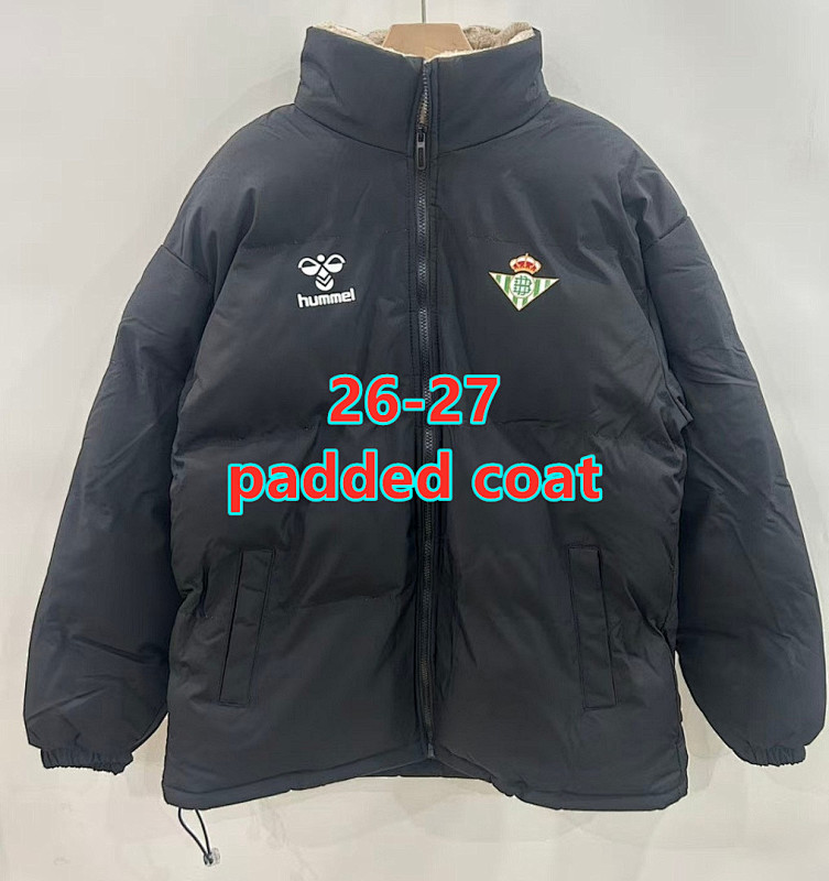 26-27 Real Betis Padded Coat S-2XL