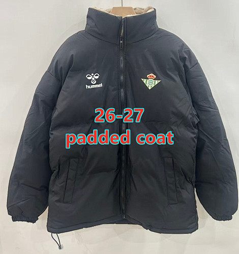 26-27 Real Betis Padded Coat S-2XL