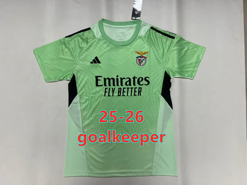 25-26 Benfica Goalkeeper Fans Version Jersey S-2XL