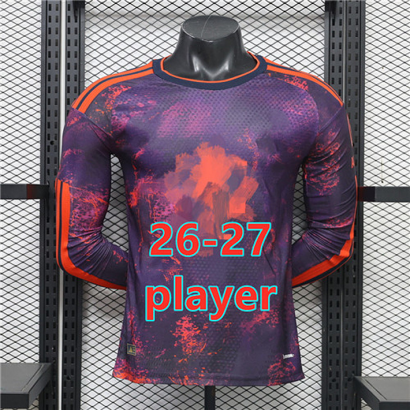 26-27 Bayern Third Player Long Sleeve Jersey S-3XL