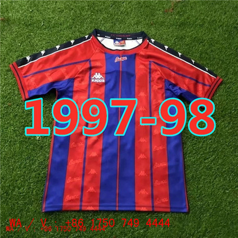 Barcelona Retro TopThai Quality Home Jersey S-2XL