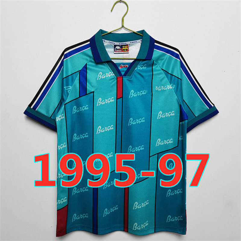 Barcelona Retro TopThai Quality Away Jersey S-4XL