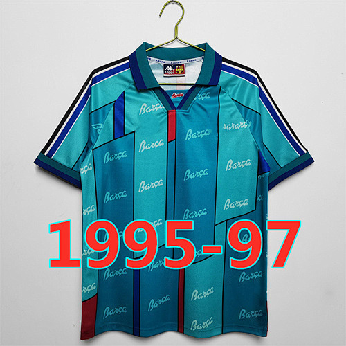 Barcelona Retro TopThai Quality Away Jersey S-4XL