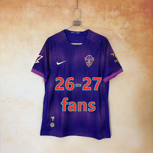 26-27 Elche Away Fans Version Jersey S-4XL