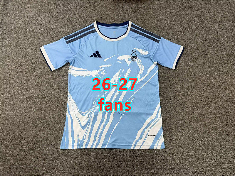 26-27 Nottingham Forest Third Fans Version Jersey S-4XL