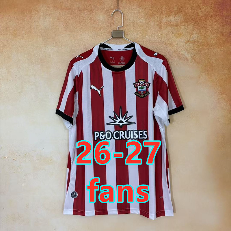 26-27 Southampton Home Fans Version Jersey S-4XL