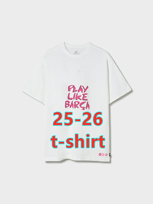 25-26 Barcelona T-shirt S-2XL T
