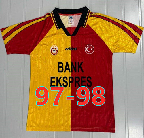 97-98 Galatasaray Home Retro Jersey S-2XL