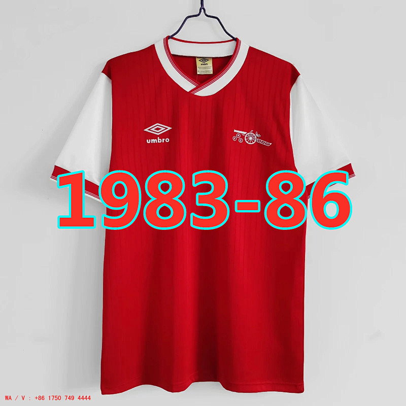 Arsenal Retro TopThai Quality Home Jersey S-2XL