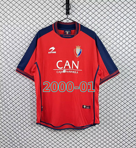 Osasuna Home Retro Fans Version Jersey S-2XL