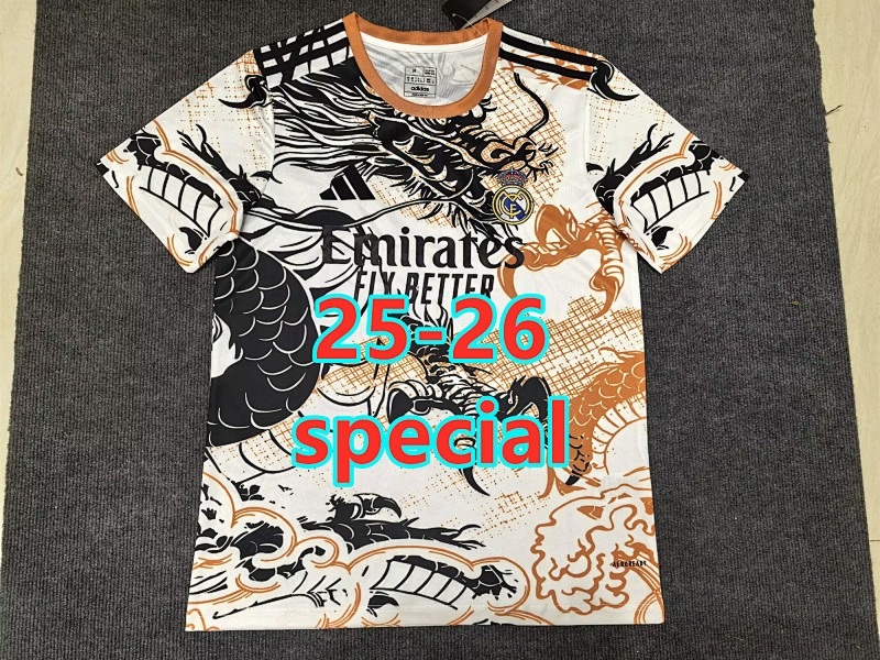 25-26 Real Madrid Special Fans Jersey S-2XL