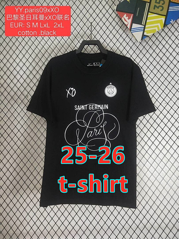 Balenciaga 25-26 Paris Psg T-shirt S-2XL T