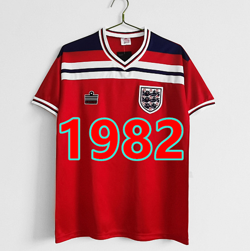 England Retro TopThai Quality Away Jersey S-2XL