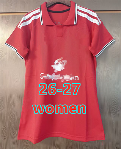 26-27 Manchester United Home Women Jersey S-2XL