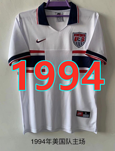 USA Retro TopThai Quality Home Jersey S-2XL