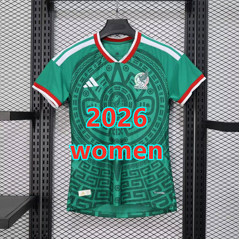 Mexico Home Women Player 16 Teams Jersey S-2XL 16