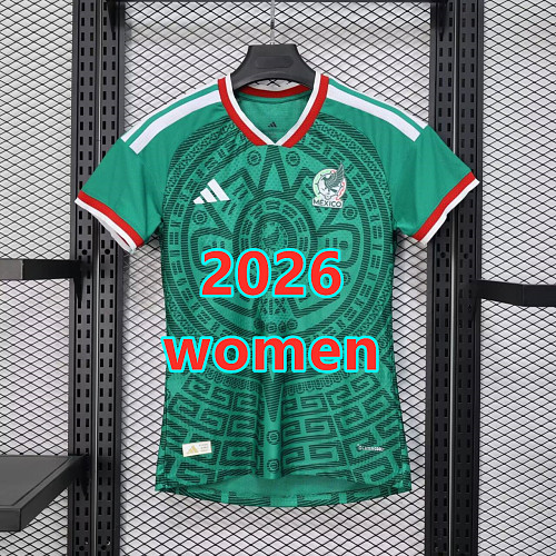 Mexico Home Women Player 16 Teams Jersey S-2XL 16