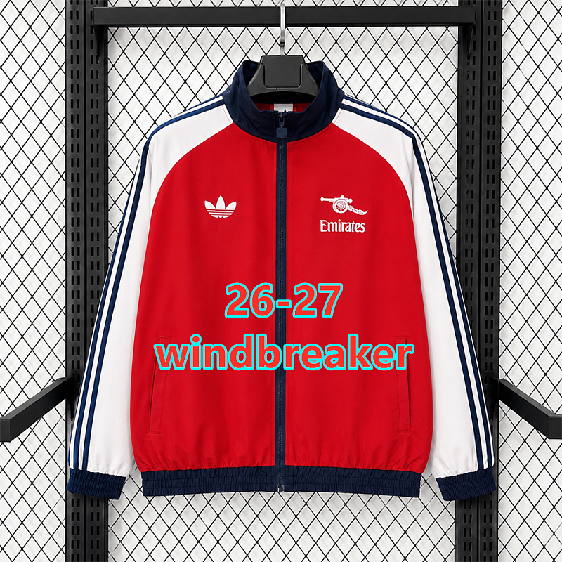 26-27 Arsenal Windbreaker S-2XL