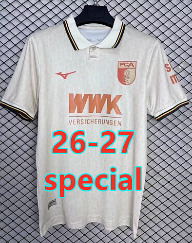 26-27 Augsburg Special Fans Version Jersey S-4XL