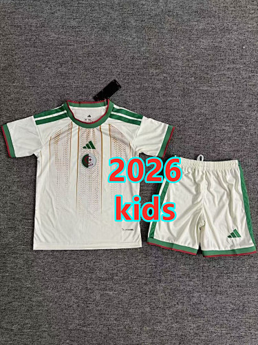 Algeria Home Kids Jersey+shorts Kit 16 -28