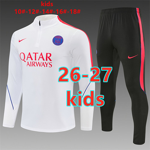 Balenciaga 26-27 Paris Psg Kids Long Sleeve Tracksuit 10 -18