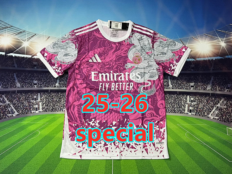 25-26 Real Madrid Special Fans Jersey S-2XL