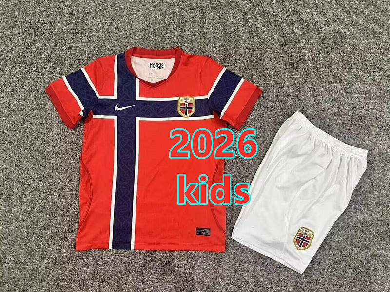 Norway Home Kids 16 Teams Kit 16 -28 16