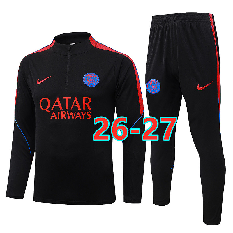 Balenciaga 26-27 Paris Psg Long Sleeve Tracksuit S-2XL