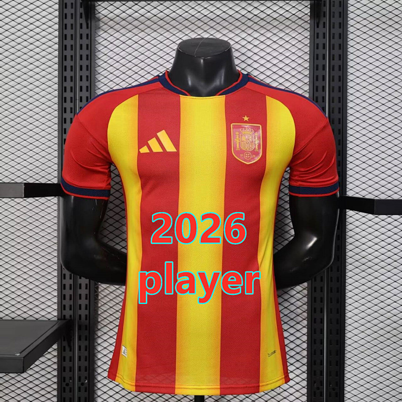 Spain Special Player Version Jersey S-2XL