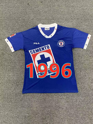 Cruz Azul 96 Retro Home Jersey S-2XL