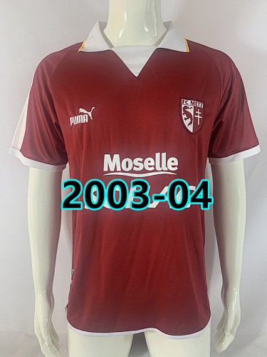 03-04 Metz Home Retro Jersey S-2XL
