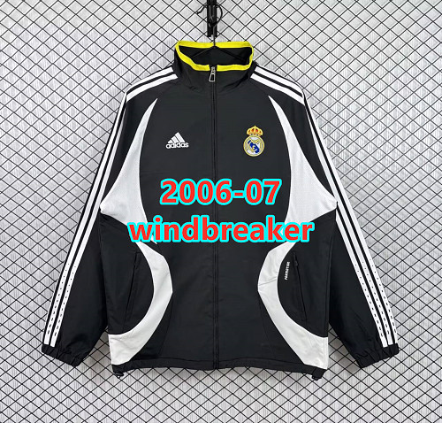 Real Madrid Retro Windbreaker S-2XL