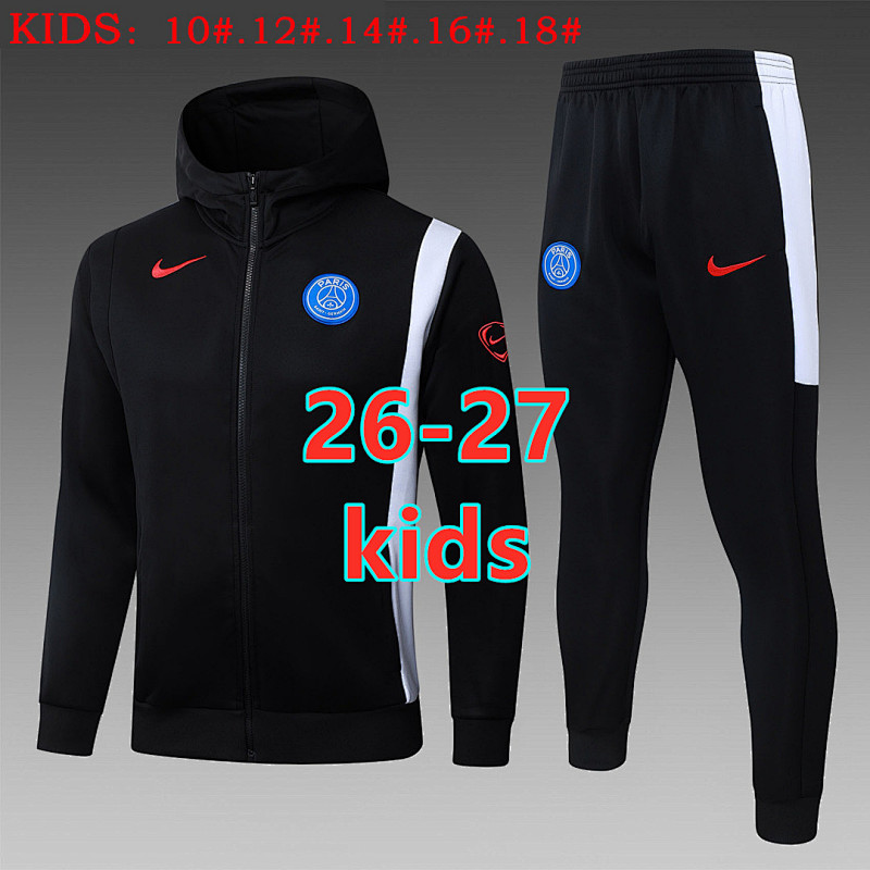 Balenciaga 26-27 Paris Psg Kids Long Zipper Jacket 10- 18
